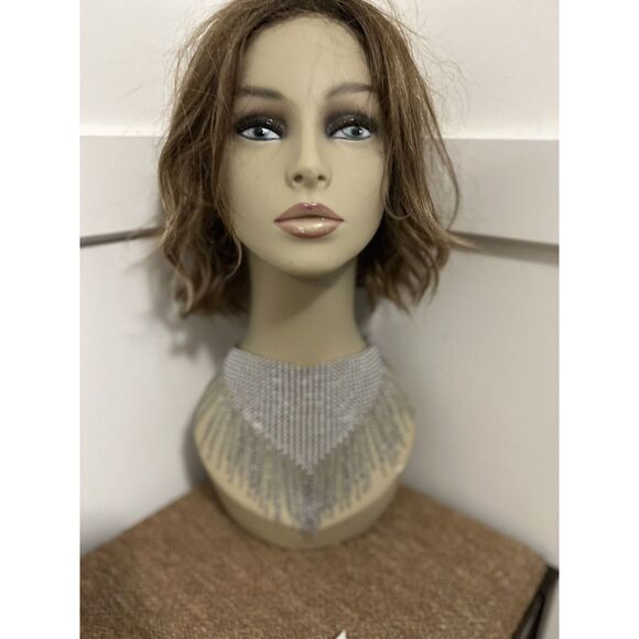 NWT Chico's " Opal Bib Necklace" Chains Pearls Just Gorgeous! GIFT! - Picture 2 of 7